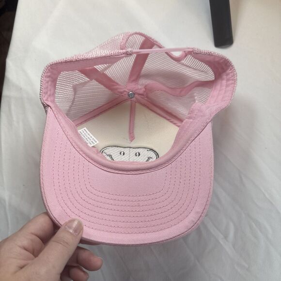 SHEIN Pink Baseball Cap With Design - Picture 3 of 10